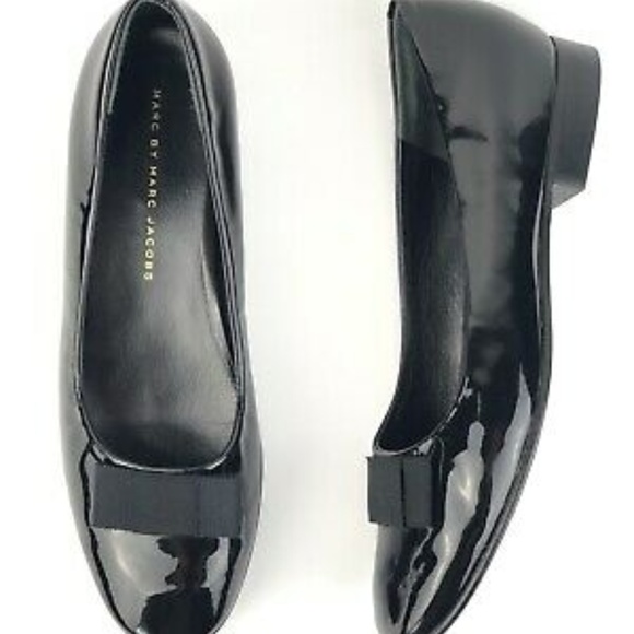 Marc By Marc Jacobs Shoes - Marc by Marc Jacobs black patent ballet flat